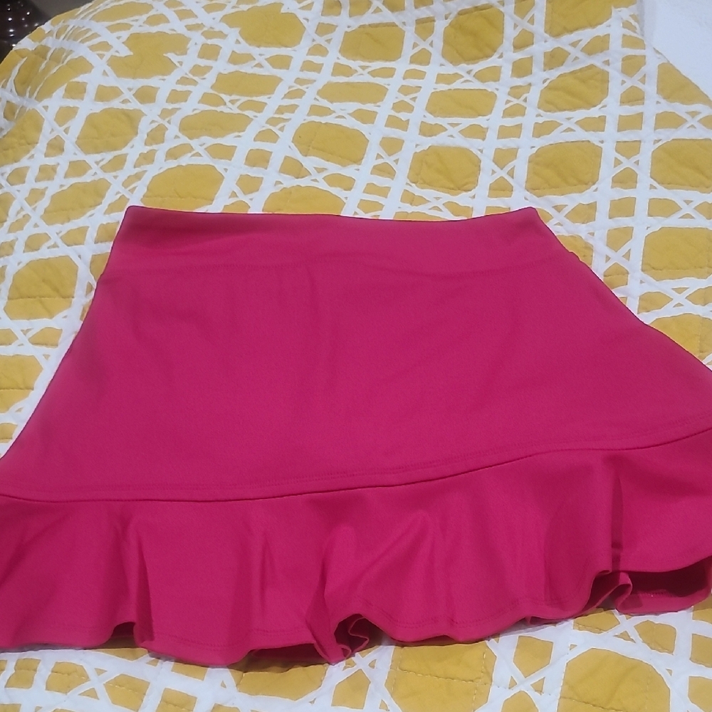 Tommy Bahama Golf Pink Ruffle Skirt